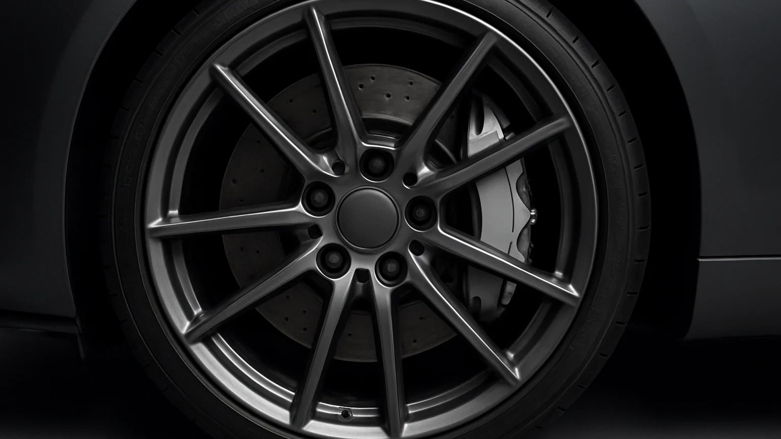 Editorial automotive photography, controlled neutral studio light